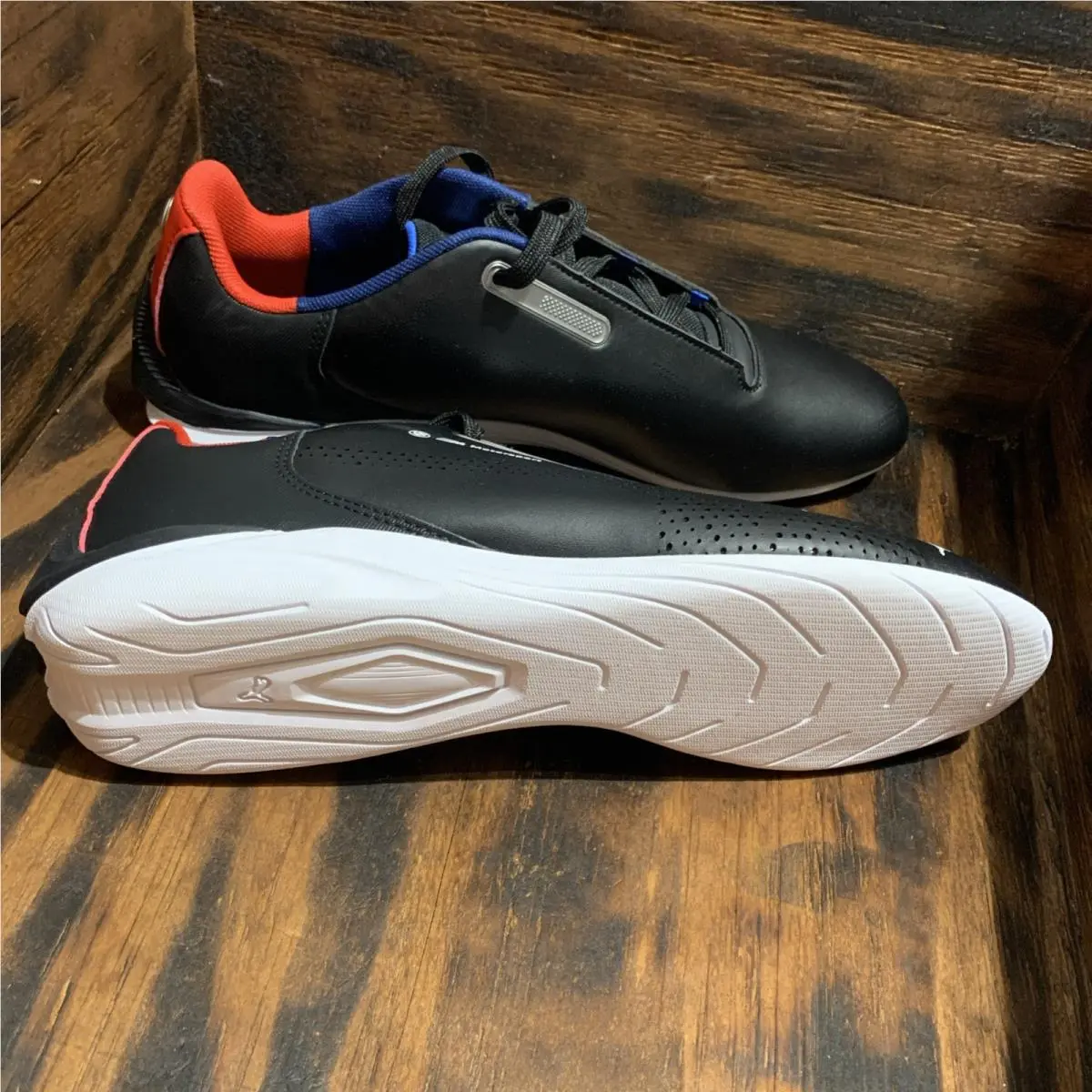 Puma shoes - PUMA Bmw M Motorsport X Drift Cat Decima 2.0 Lace Up - 30835903 - Black, Blue 5