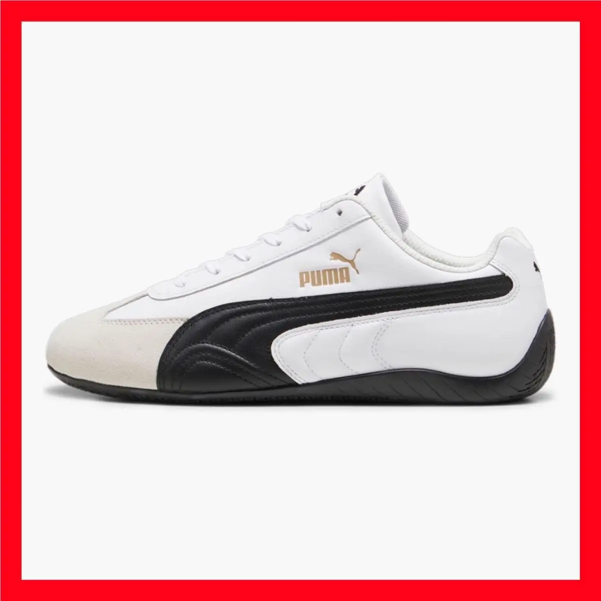 Speedcat Shield BW White Sneakers Shoes 397116-01 Men`s Size 9.5 by Puma