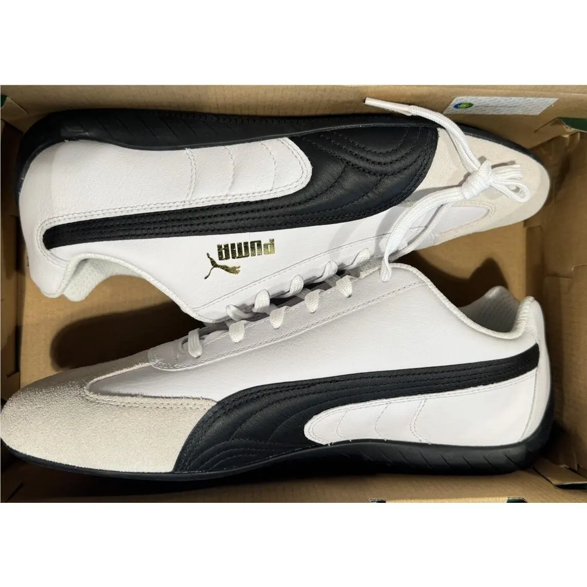 Puma shoes - Speedcat Shield BW - Speedcat Shield - White 5