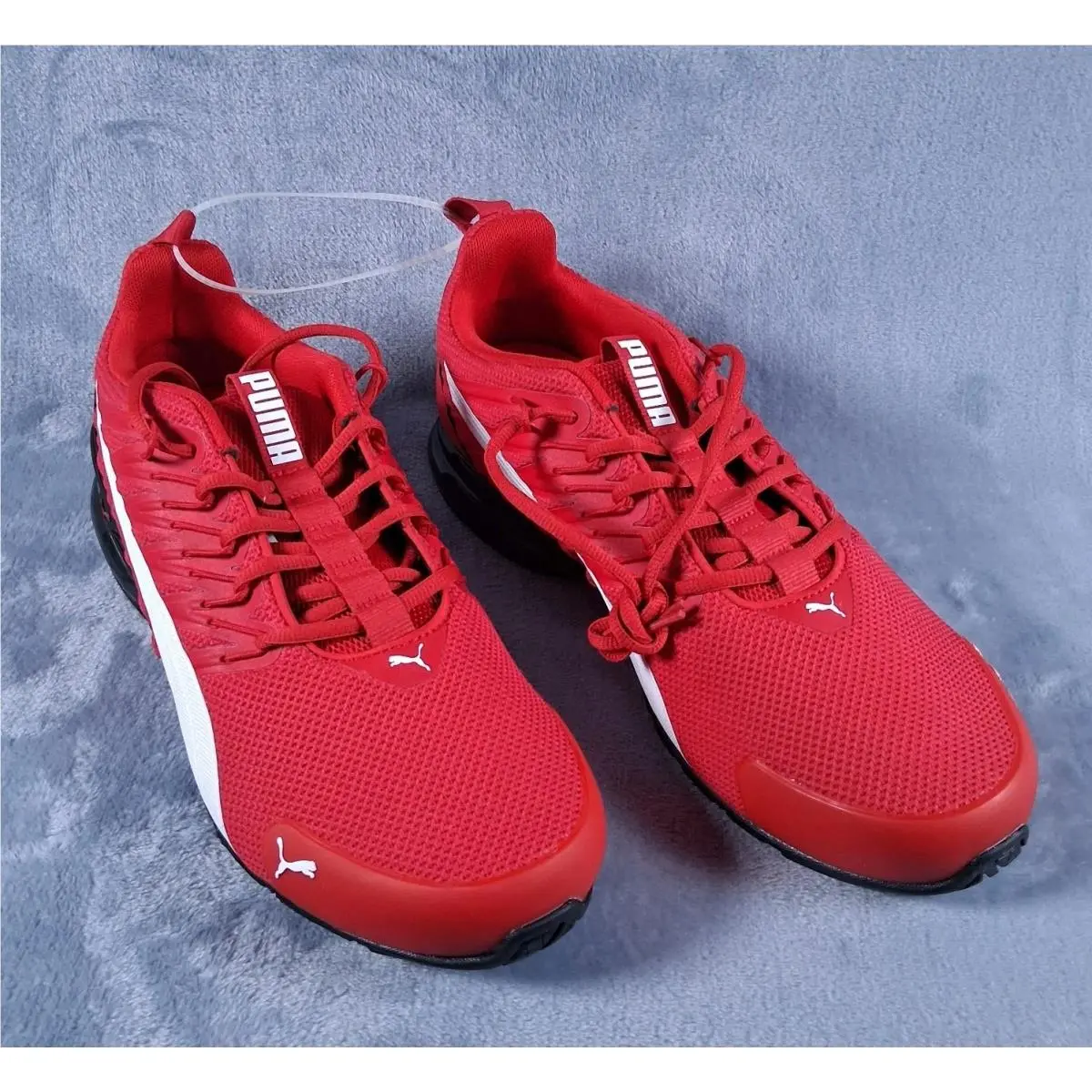Voltaic Evo Men`s 11.5 Training Sneakers Athletic Shoes 379601-35 Red White by Puma