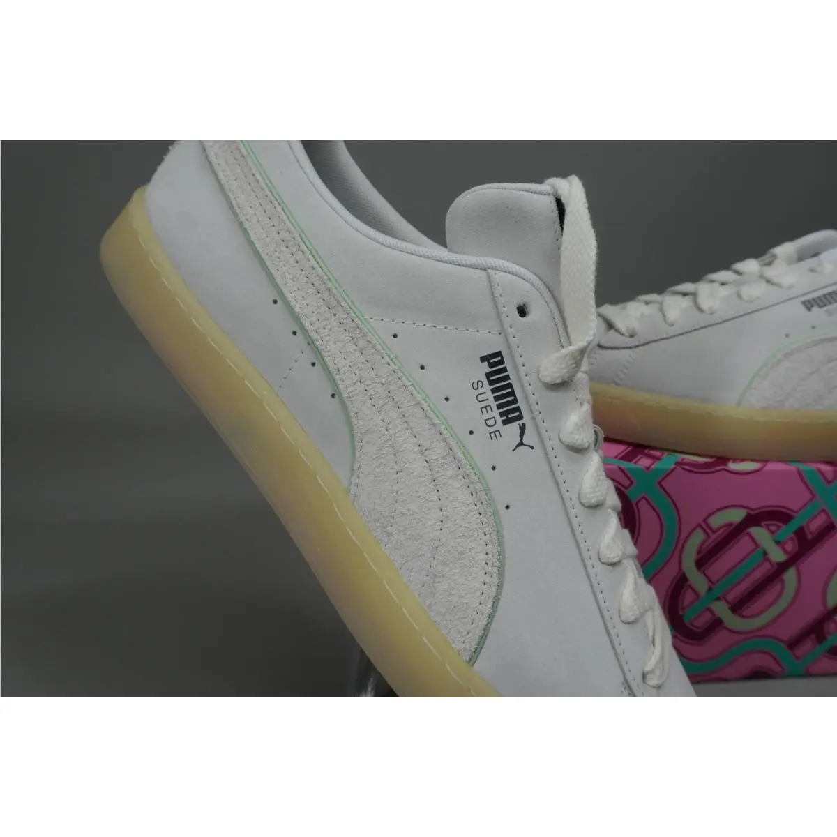 Puma shoes - PUMA Suede Palm Tree Crew - White 1