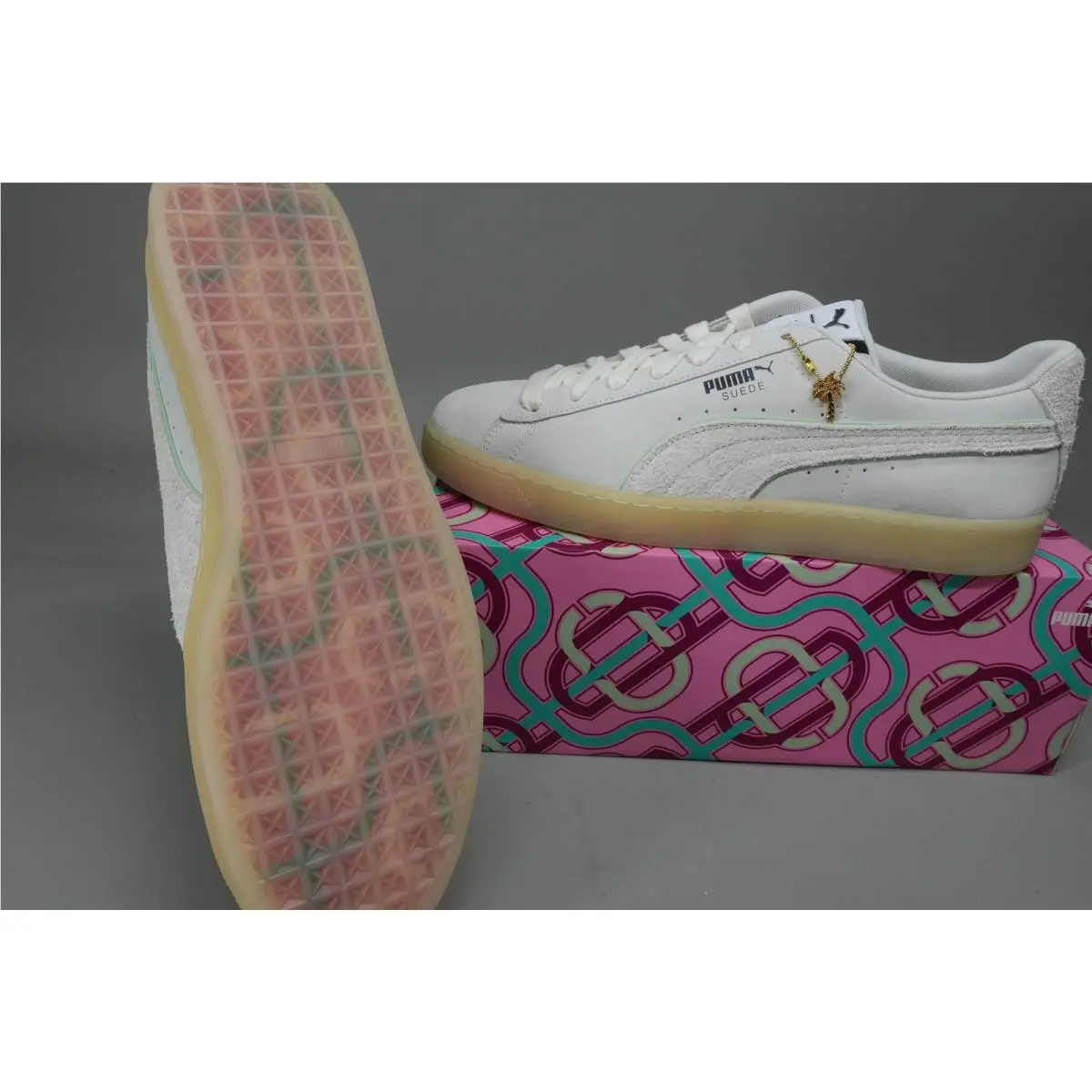 Puma shoes - PUMA Suede Palm Tree Crew - White 2