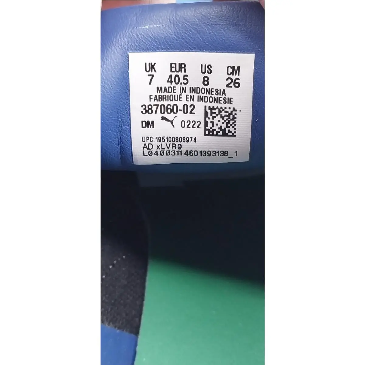 Puma shoes - PUMA Suede Xl Lace Up - 387060-02 - Blue (UPC: 196859133096) 6