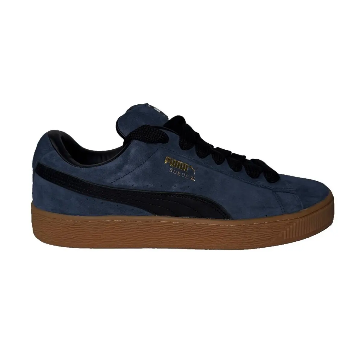 Puma Navy Suede XL Navy Gum Bottoms 395205-32 Mens Size 13 Sneakers