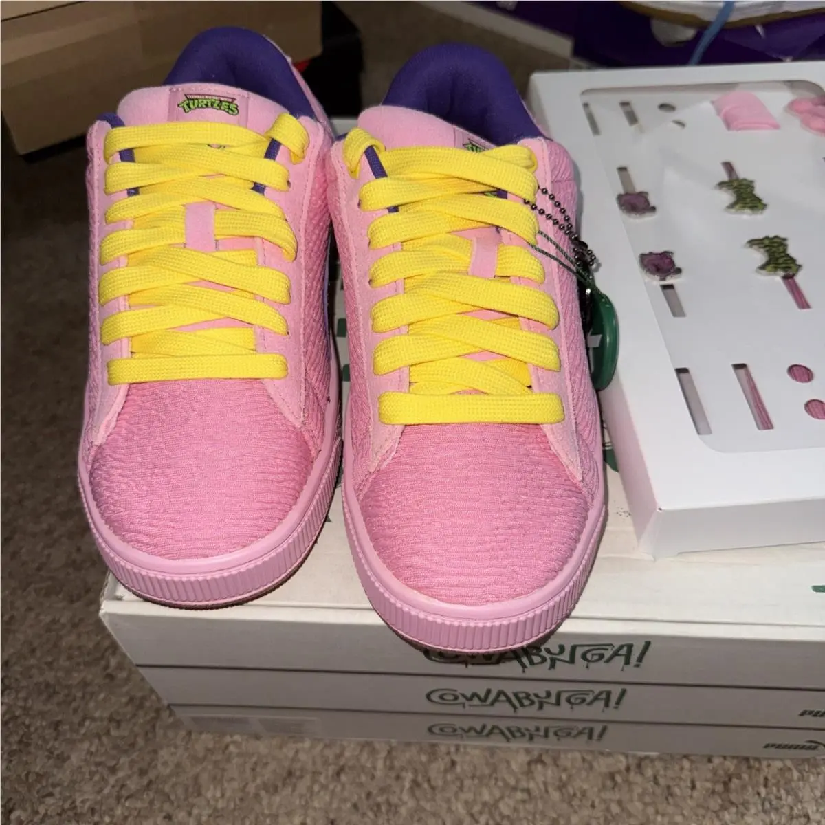 Puma shoes - PUMA Suede - Suede - Pink 1