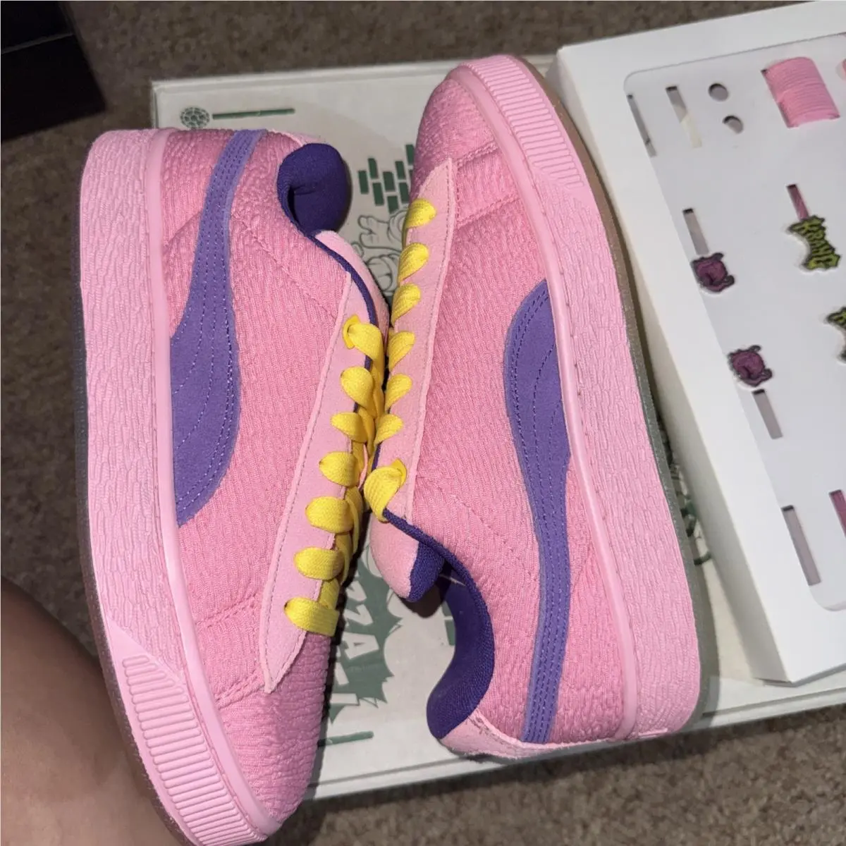 Puma shoes - PUMA Suede - Suede - Pink 4