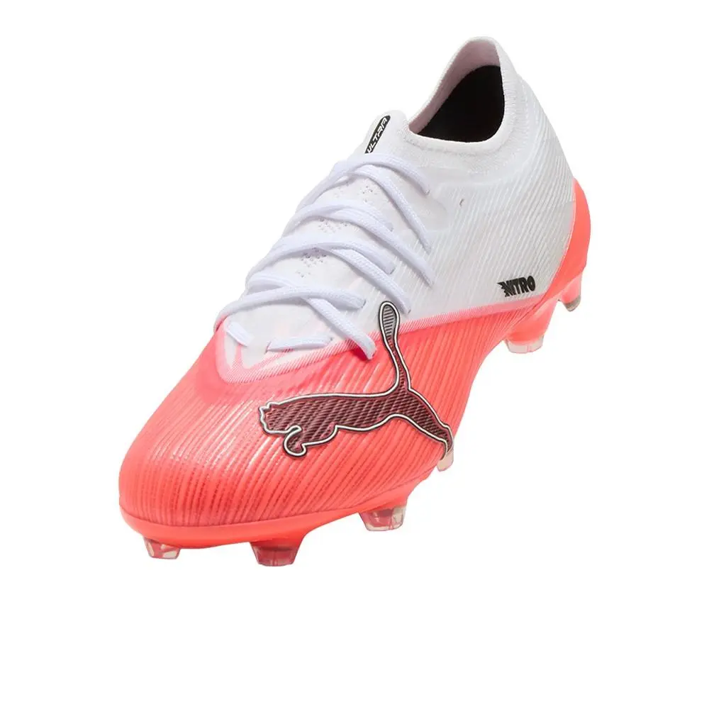 Puma shoes - PUMA Ultra Nitro7 Pro Ground Soccer Cleats - 10933201 - Orange, White (UPC: 199260989160) 4
