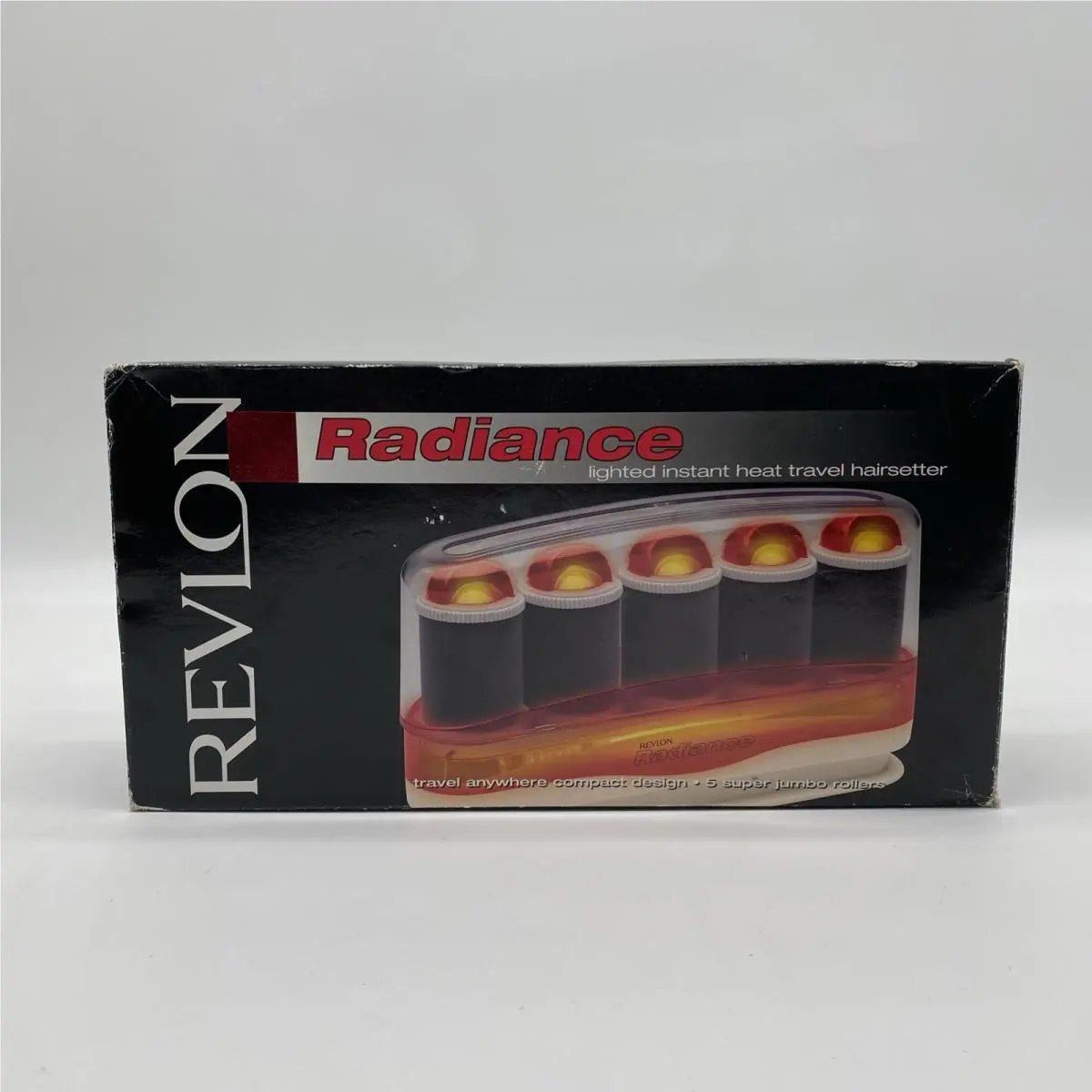 Vintage  Radiance Jumbo Hot Hair Curlers with Clips 1 3/4” by Revlon