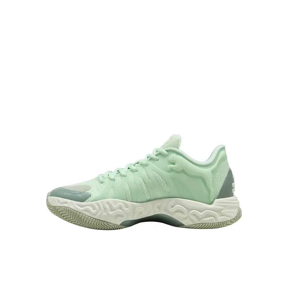 Puma shoes - PUMA Hali 1 Basketball Shoe Youth - 31409903 - Green (UPC: 199261697163) 1