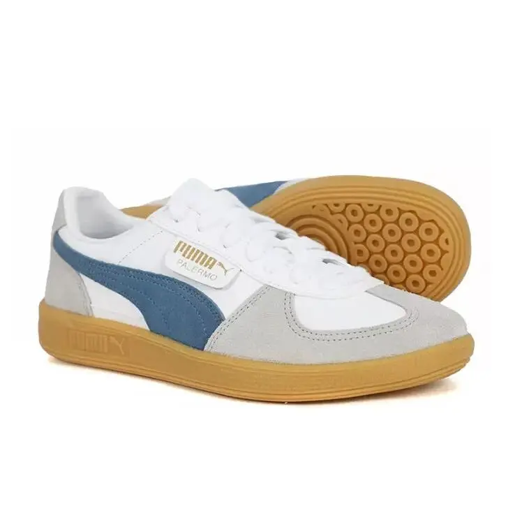 Puma shoes - PUMA Palermo - Palermo - 396464-14 - White / Blue Horizon / Gum 8