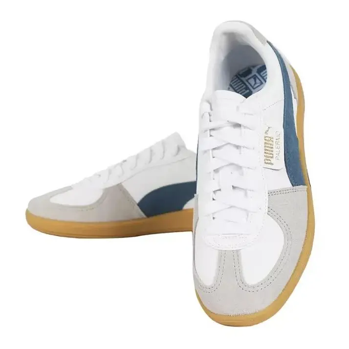 Puma shoes - PUMA Palermo - Palermo - 396464-14 - White / Blue Horizon / Gum 2