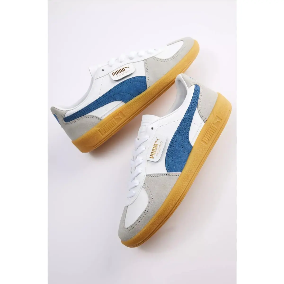 Palermo Size 10 Men Leather Unisex Lifestyle Casual Shoes Sneakers 39646414 by Puma