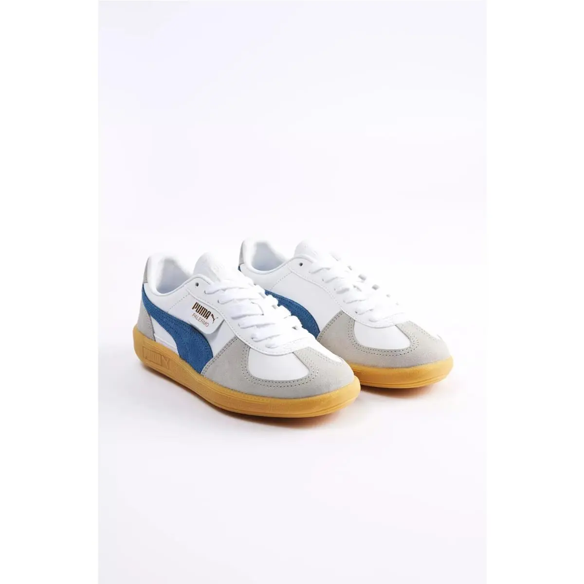 Puma shoes - PUMA Palermo - Palermo - 396464-14 - White / Blue Horizon / Gum 0