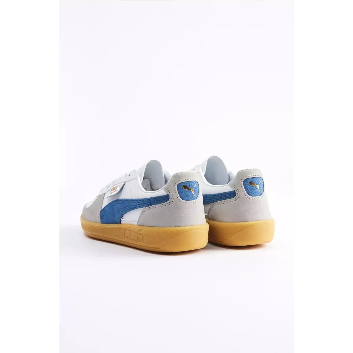 Puma shoes - PUMA Palermo - Palermo - 396464-14 - White / Blue Horizon / Gum 1
