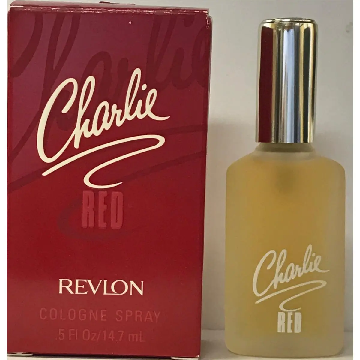 24 Charlie Red Revlon Cologne Spray 2.12 oz 90s