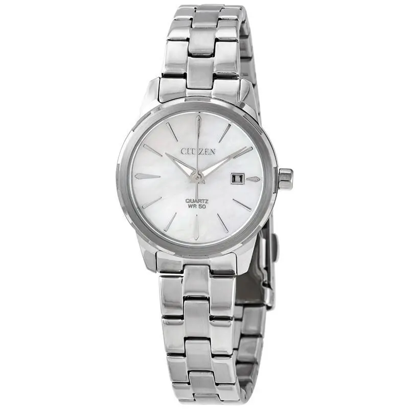 Citizen Women`s Elegance Mother of Pearl Quartz Watch - EU6070-51D