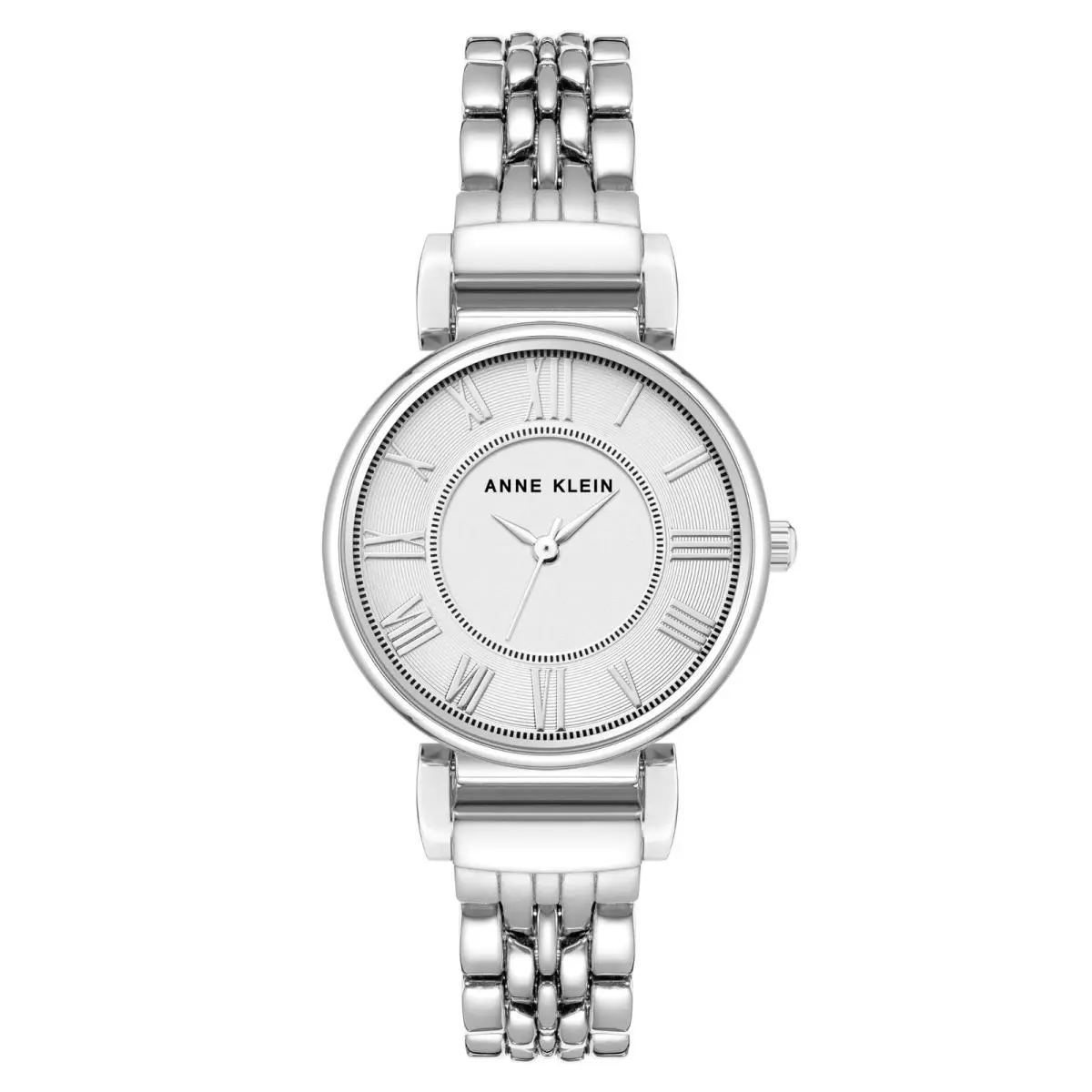 Anne Klein Women`s AK/2159SVSV Silver-tone Bracelet Watch Silver