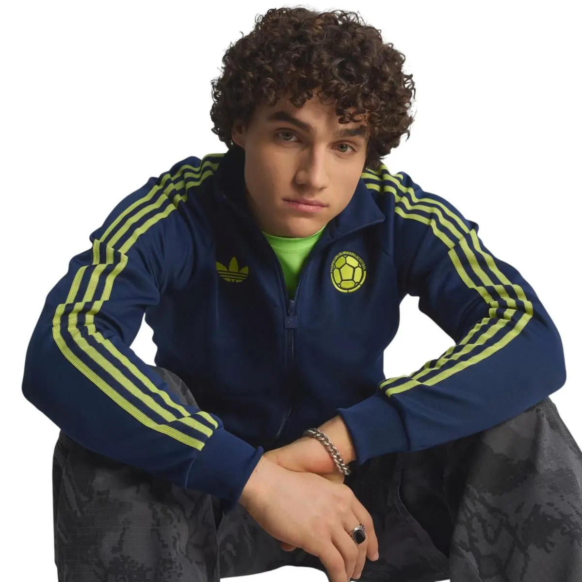 Adidas clothing - Adidas Originals Colombia Track Top - JZ9088 - Blue 11