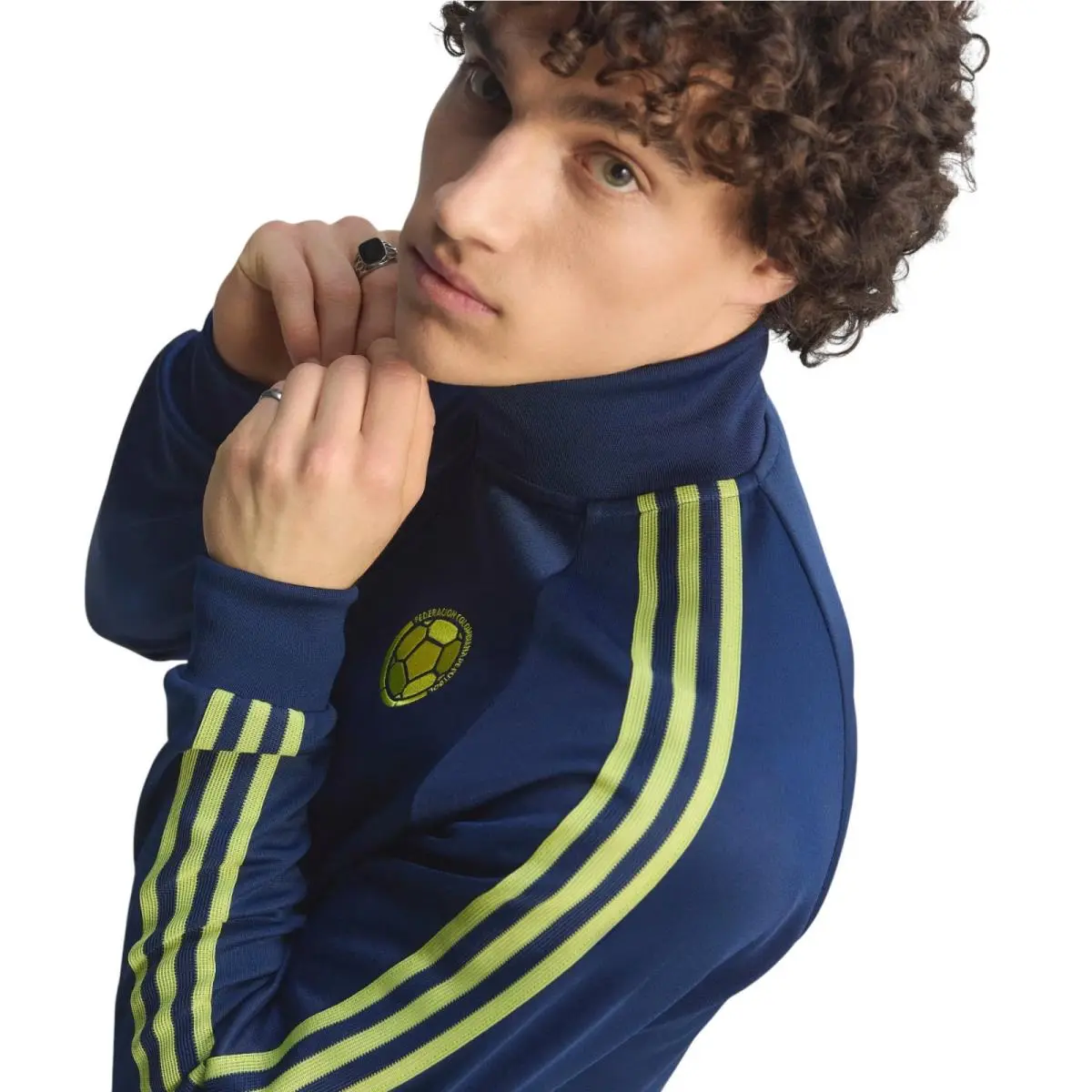 Adidas clothing - Adidas Originals Colombia Track Top - JZ9088 - Blue 3