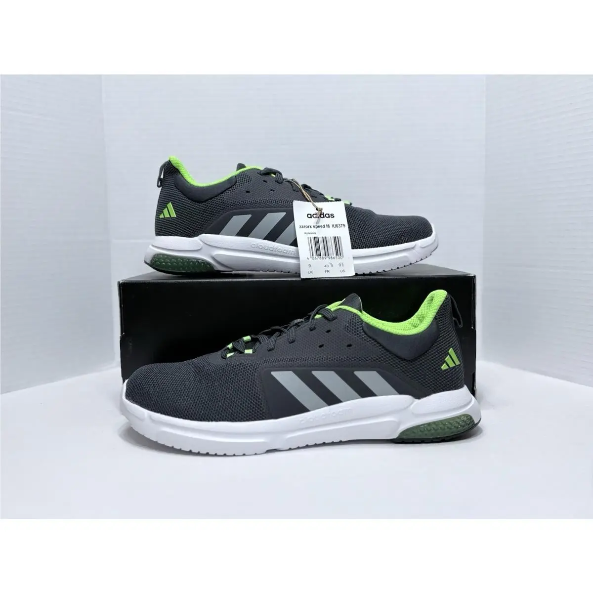 Adidas shoes - Zarorx Speed M - Zarorx Speed - IU6379 - Gray/White/Lime 18
