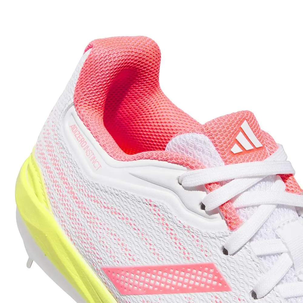 Adidas shoes - adidas Adizero Instinct 3.0 Baseball Cleat - SB1158-JP8842 - White 5