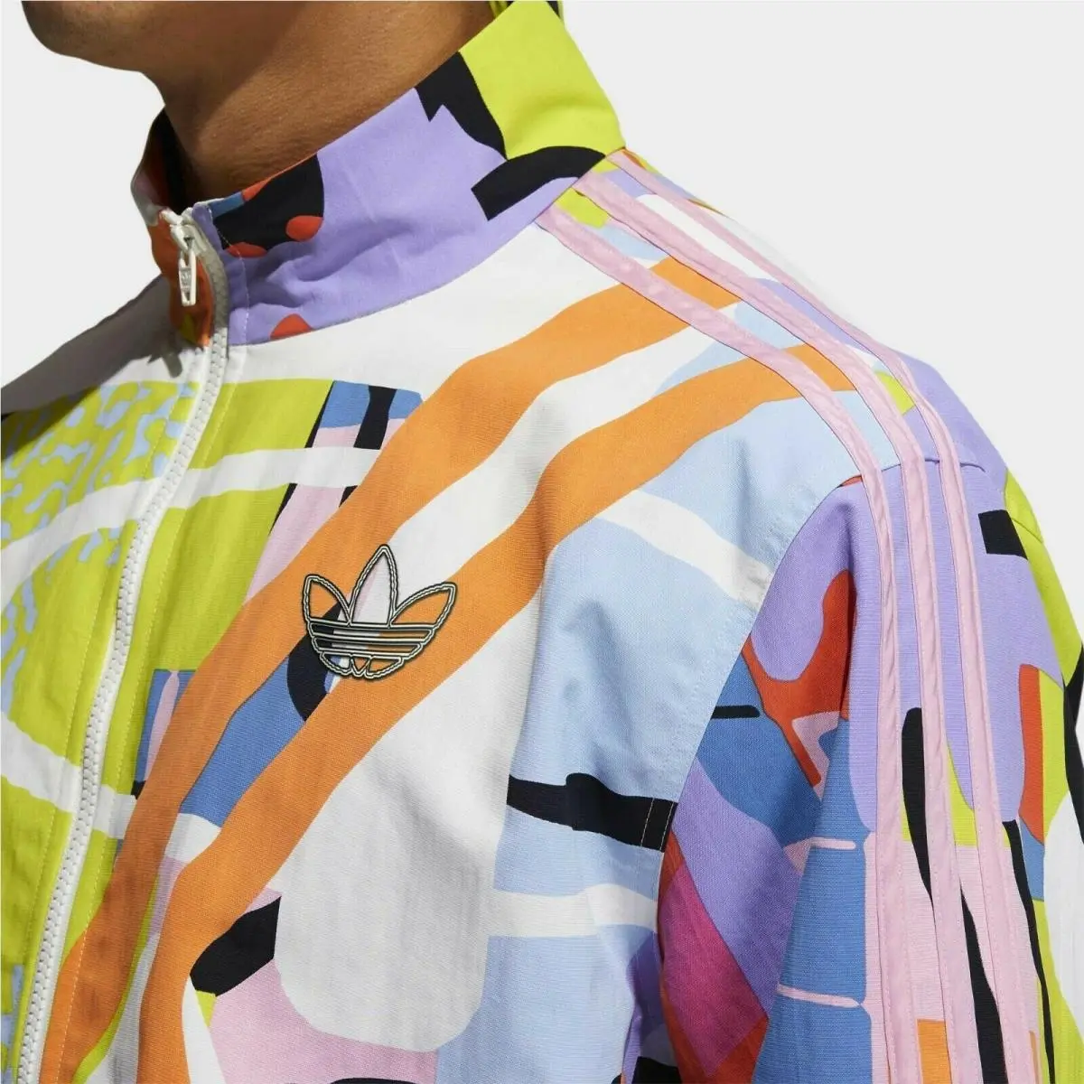 Adidas clothing - Adidas Pride Love Unites Windbreaker - H43971 - Multi-Color 8
