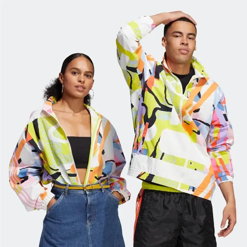 Adidas clothing - Adidas Pride Love Unites Windbreaker - H43971 - Multi-Color 4