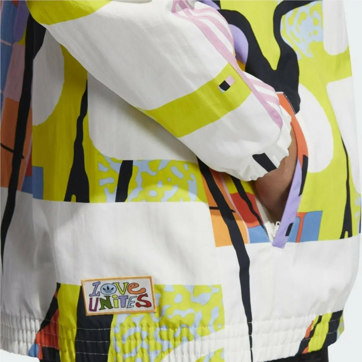 Adidas clothing - Adidas Pride Love Unites Windbreaker - H43971 - Multi-Color 19