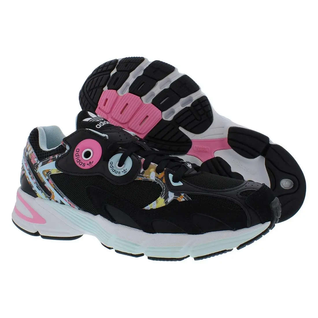 Adidas shoes - Black/Pink/White, Main: Black 4