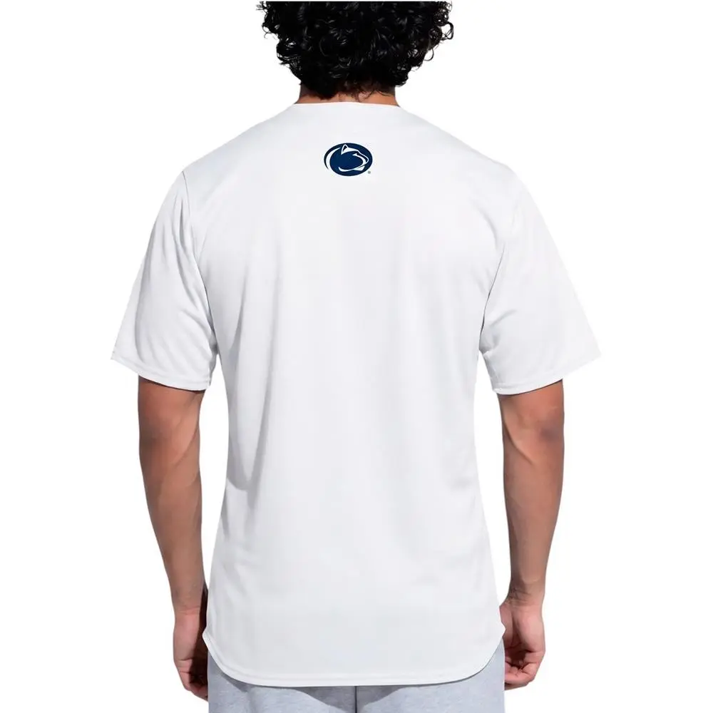 Adidas clothing - adidas Penn State Nittany Lions White Full Button Jersey - SB1158-KZ1393 - White 2