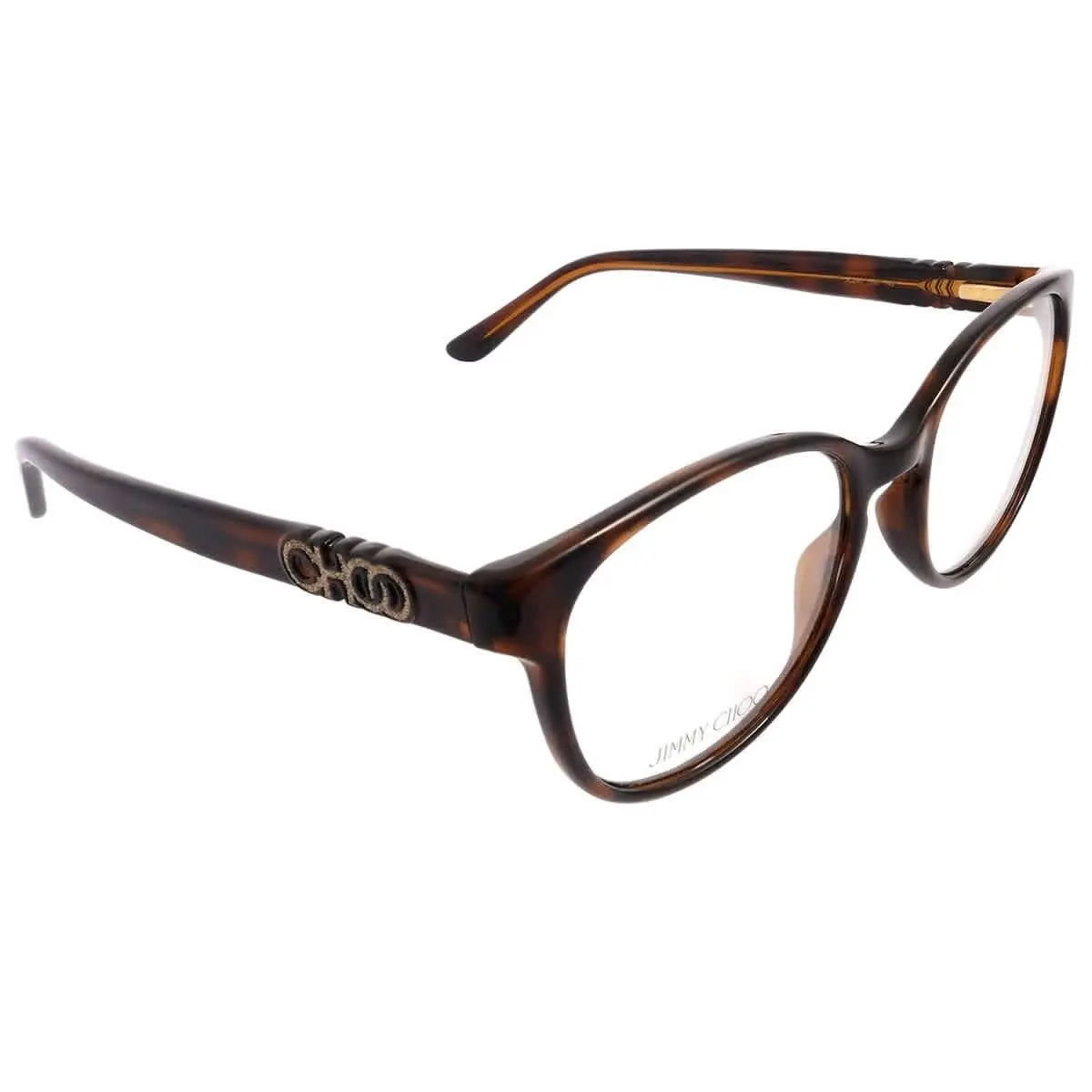 Jimmy Choo Demo Round Ladies Eyeglasses JC240 0086 52 JC240 0086 52