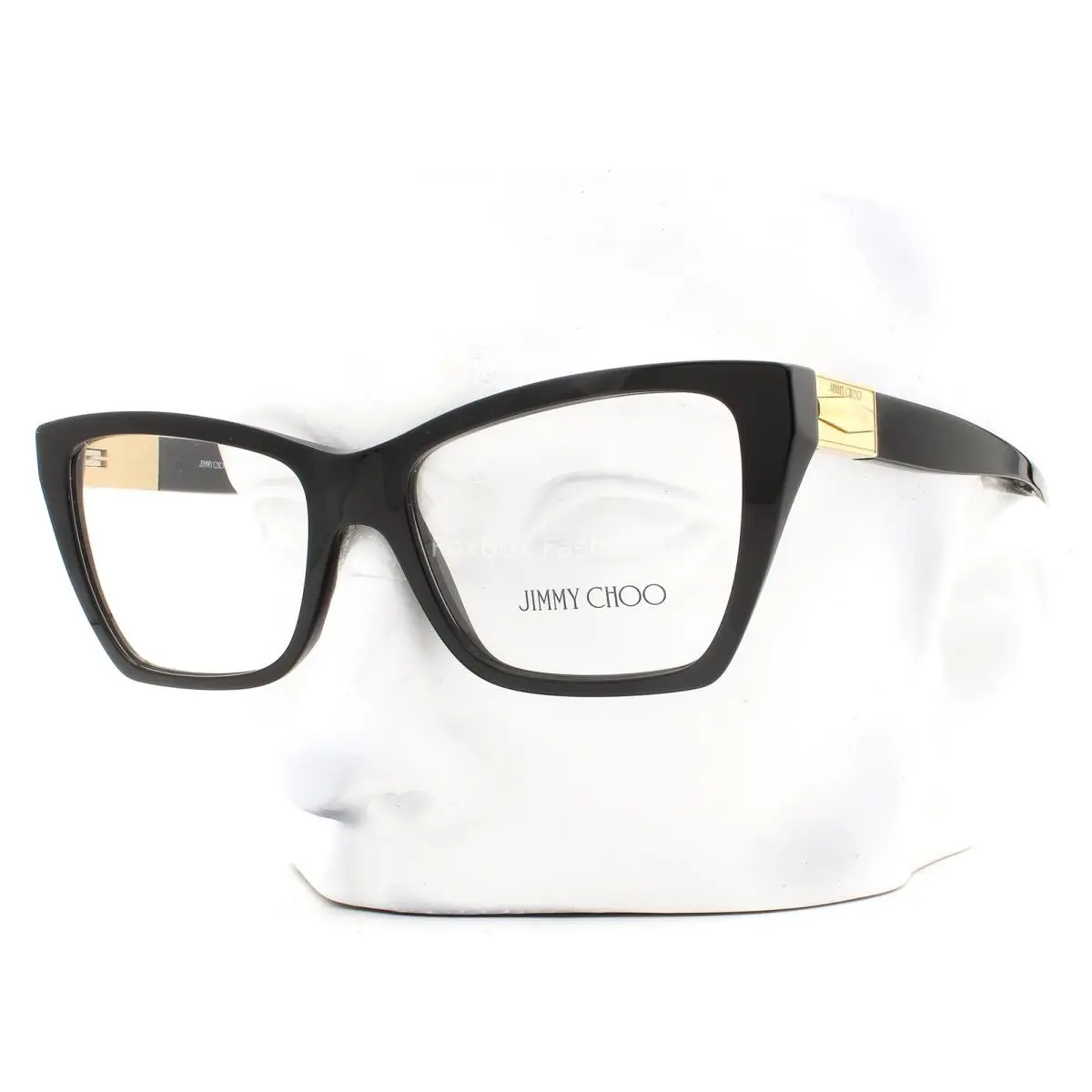 Jimmy Choo Eyeglasses JC 3028 5000 Glasses Polished Black 52-16-140 with Case