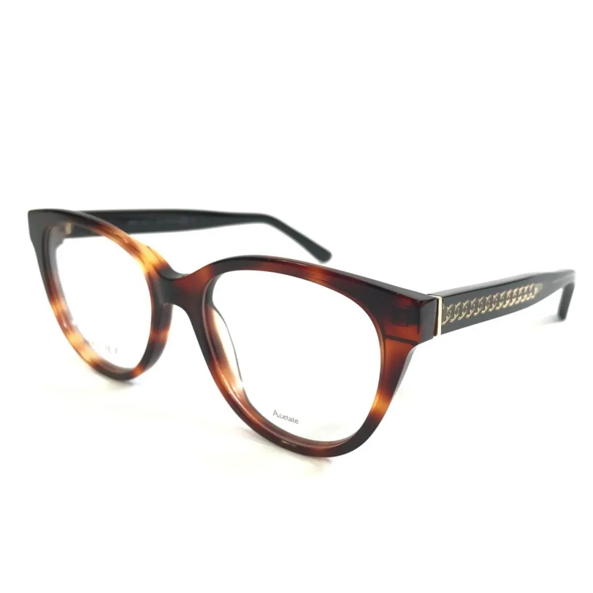 Jimmy Choo Eyeglasses Frames JC194 581 Tortoise Black Cat Eye Full Rim 52-18-140