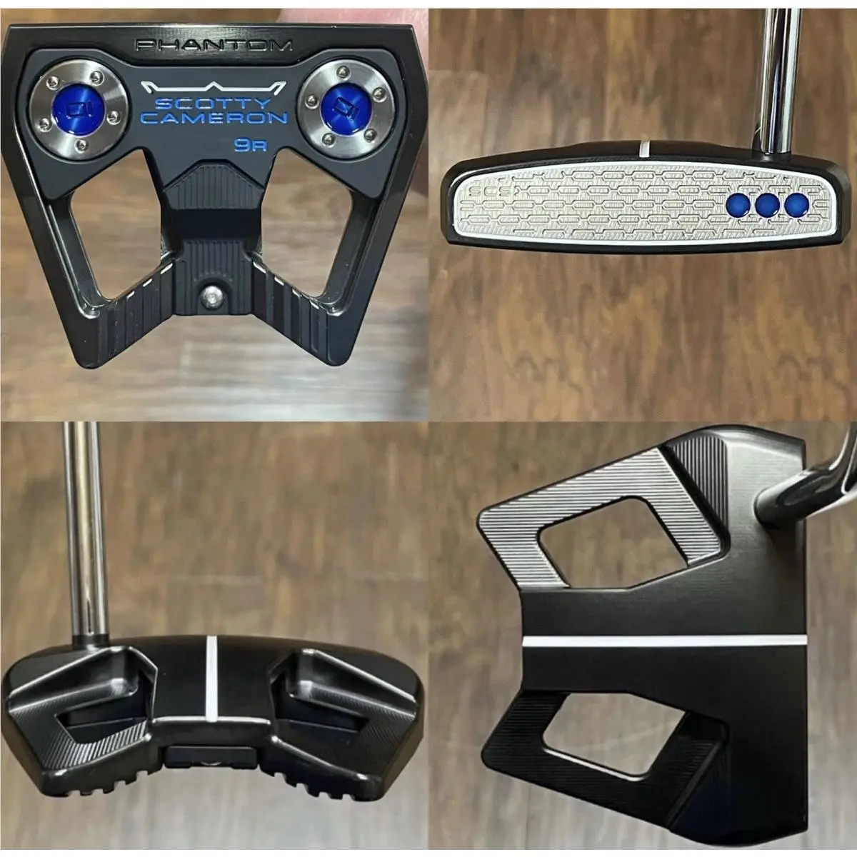 Scotty Cameron 2026 Phantom 9R Putter - - Xtreme Dark Finish - Blu