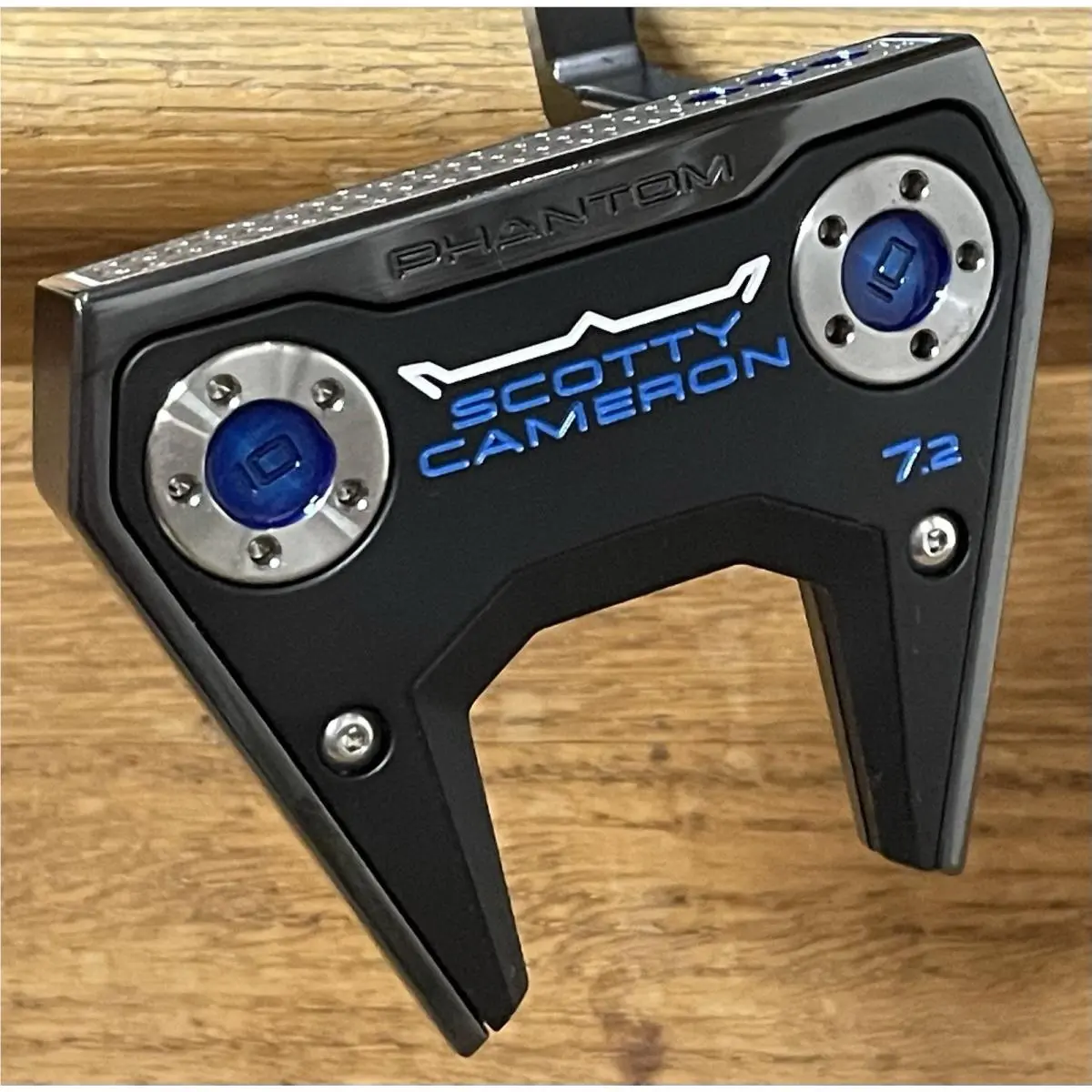 Scott  - Phantom 7.2 - 2026 - SCS - Xtreme Dark Finish - DLC - Blue, Lie Angle: Black 0