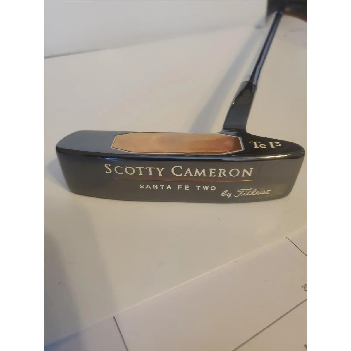 Scott  - Scotty Cameron Limited Edition Teryllium Santa Fe - Black, Lie Angle: Black 0
