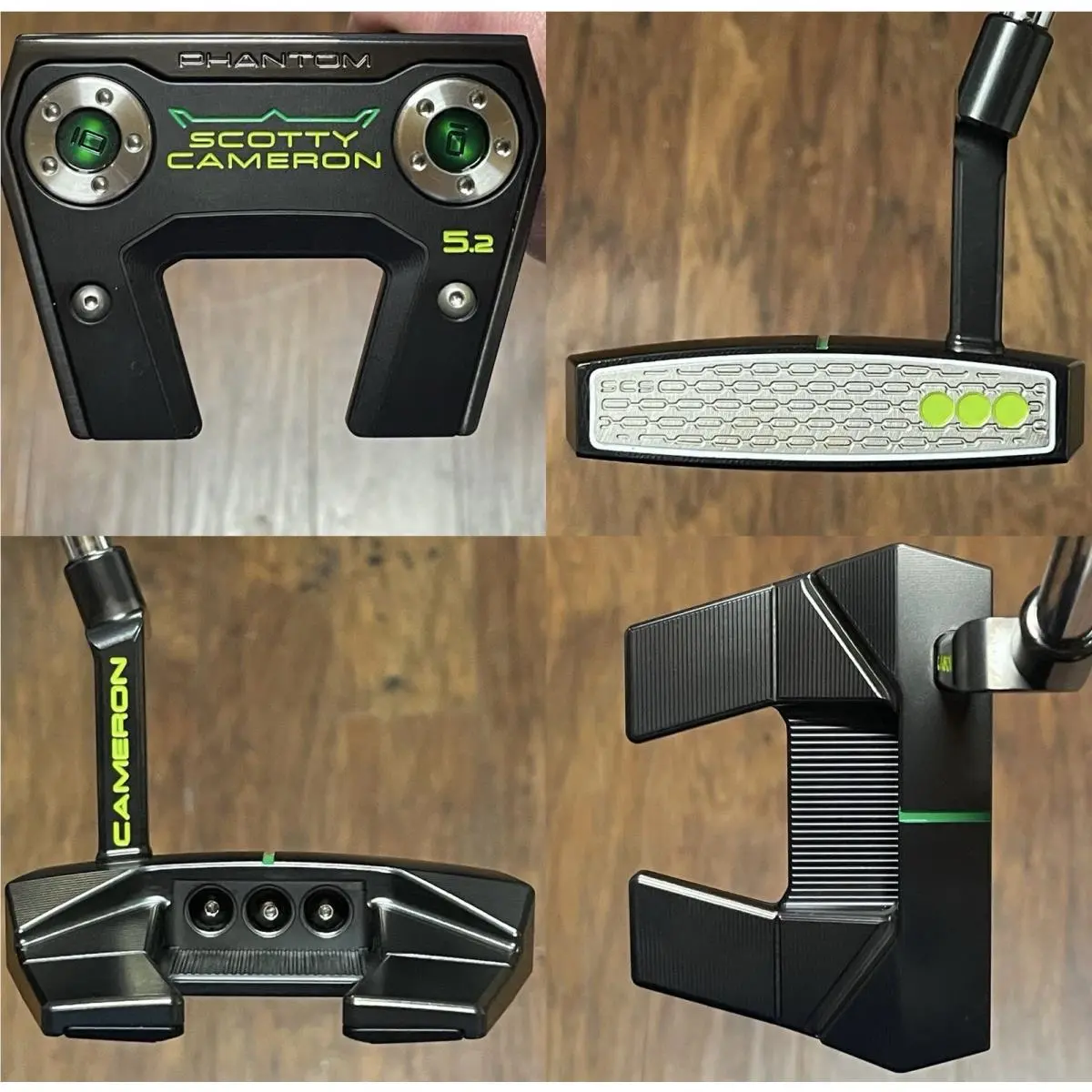 Scotty Cameron 2026 Phantom 5.2 Putter - - Xtreme Dark Finish - Grn