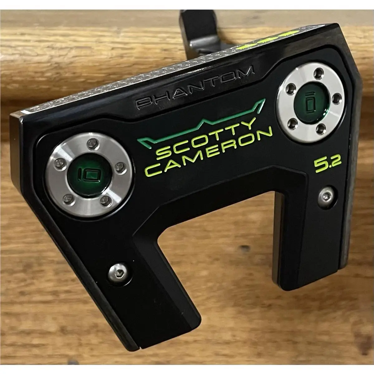 Scott  - Phantom 5.2 - 2026 - SCS - Xtreme Dark Finish - DLC - Green, Lie Angle: Black 0