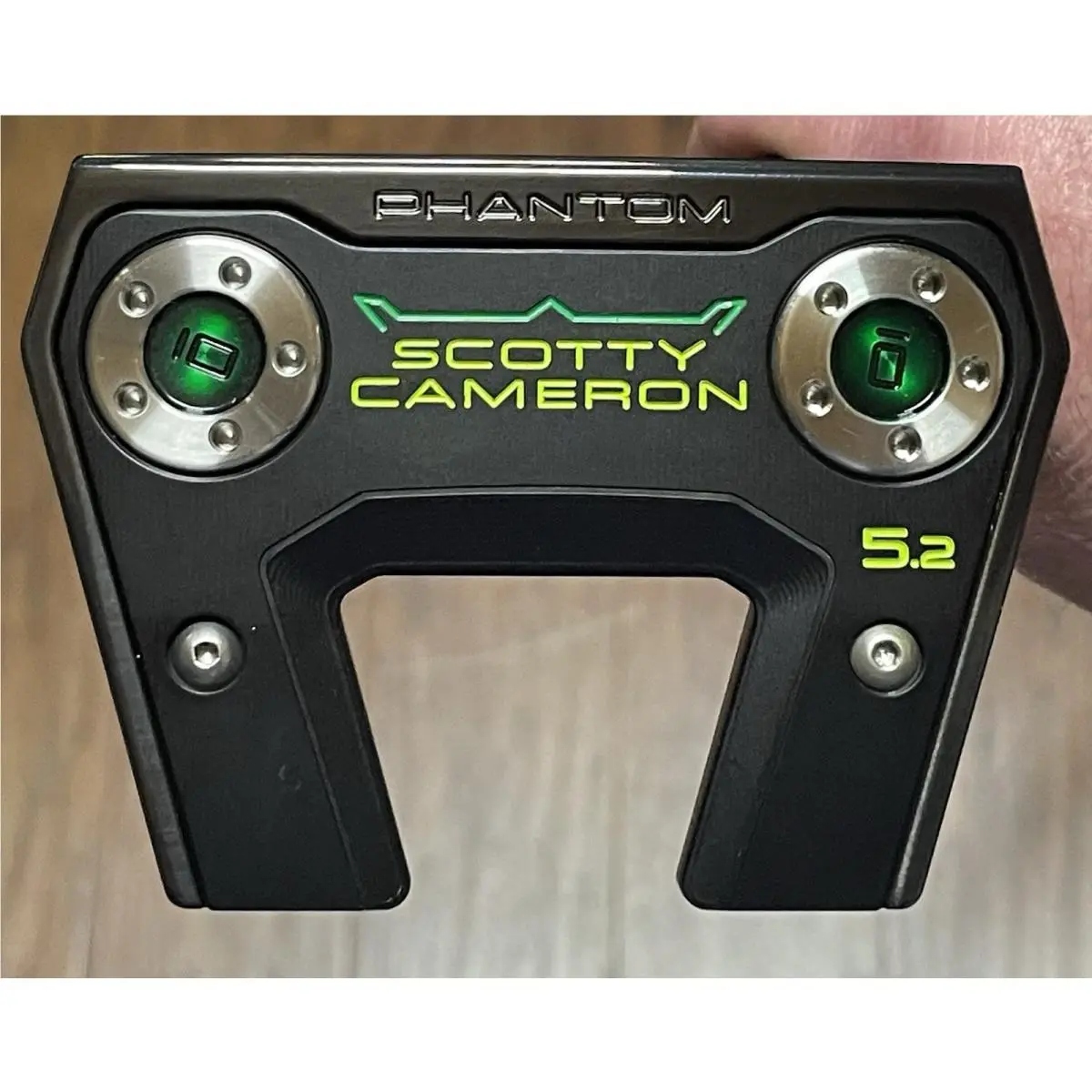 Scott  - Phantom 5.2 - 2026 - SCS - Xtreme Dark Finish - DLC - Green, Lie Angle: Black 2