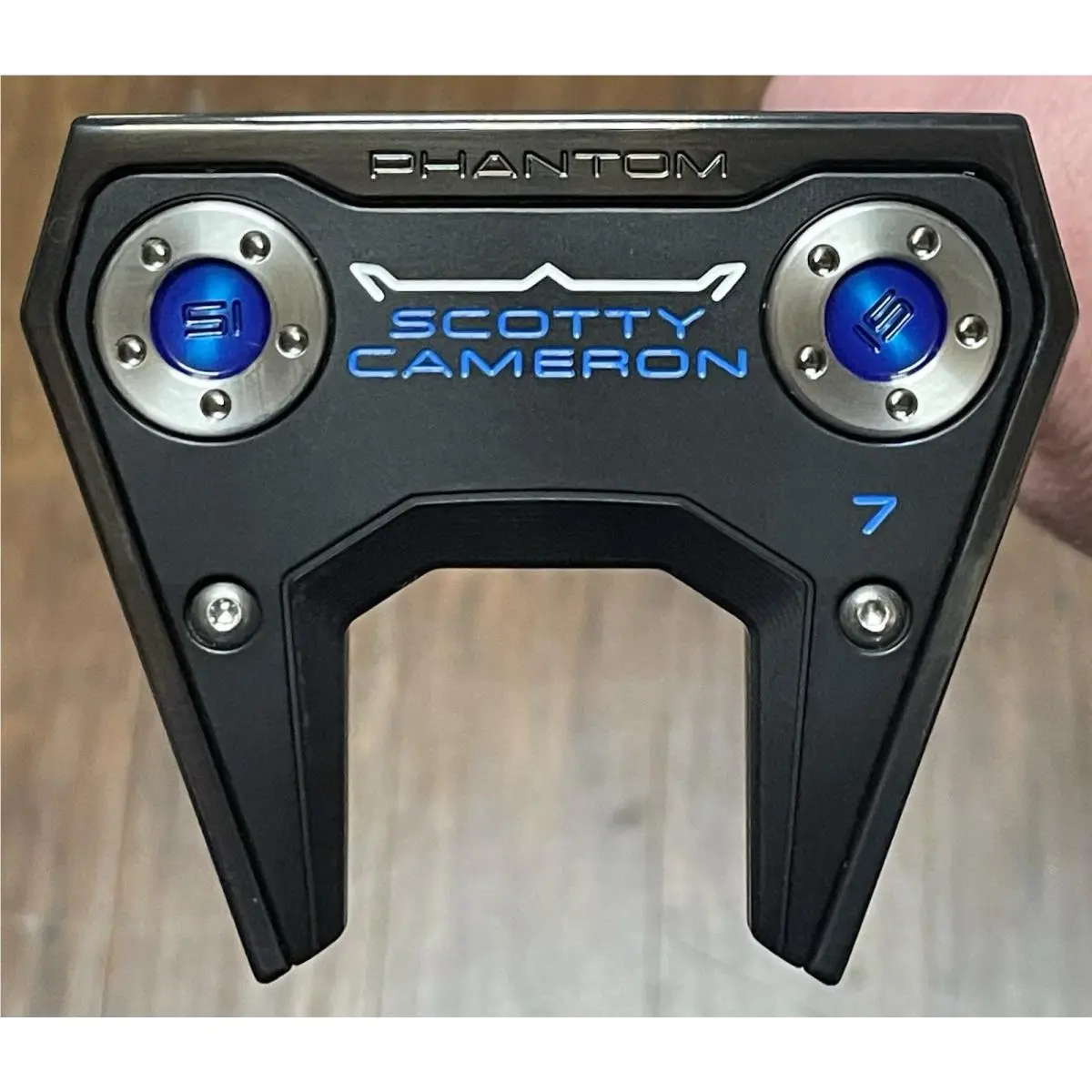 Scott  - Phantom 7 - 2026 - SCS - Xtreme Dark Finish - DLC - Blue, Lie Angle: Black 2
