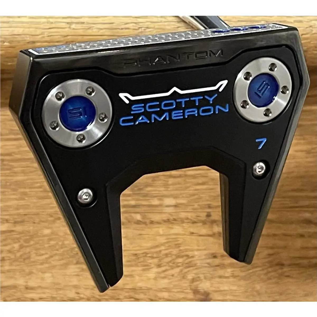 Scott  - Phantom 7 - 2026 - SCS - Xtreme Dark Finish - DLC - Blue, Lie Angle: Black 0
