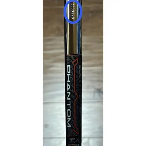 Scott  - Phantom 7 - 2026 - SCS - Xtreme Dark Finish - DLC - Blue, Lie Angle: Black 5