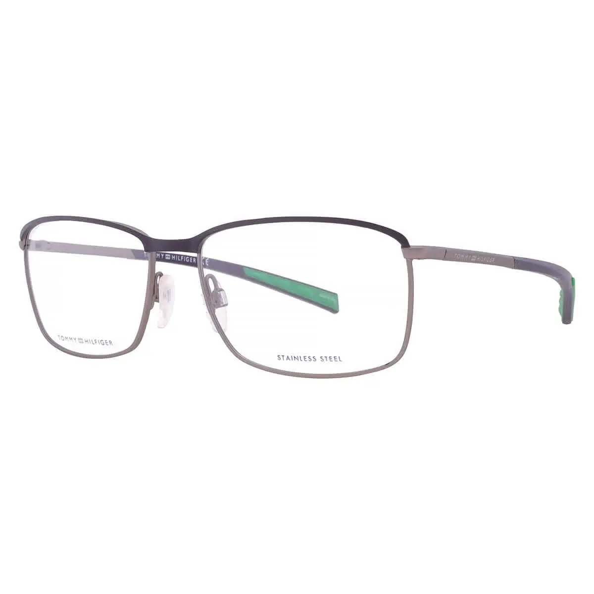 Tommy Hilfiger Demo Rectangular Men`s Eyeglasses TH 1954 02QX 56 TH 1954 02QX 56