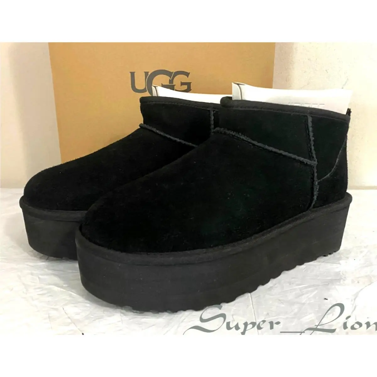 UGG shoes - UGG Australia Ultra Mini Platform - Black 0