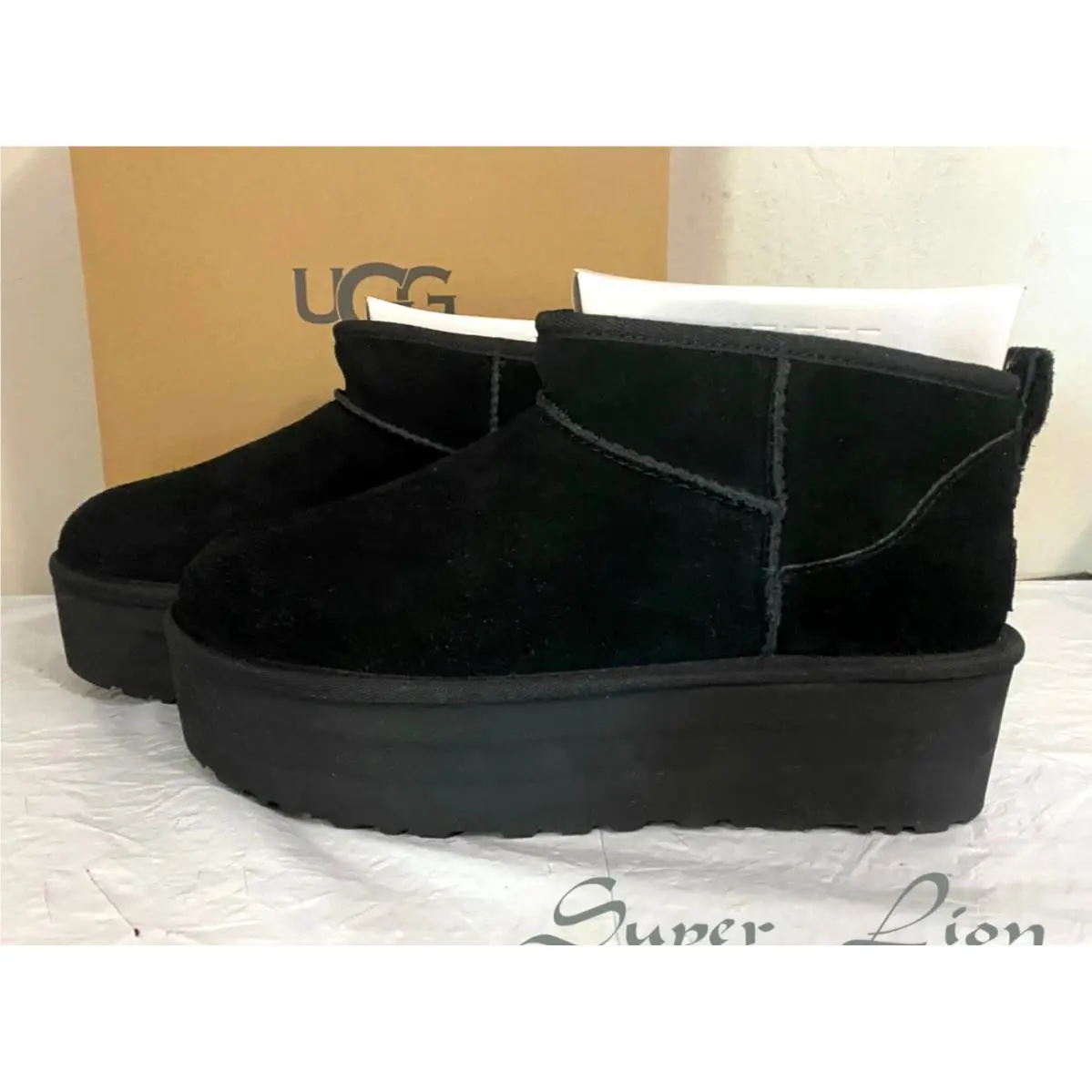 UGG shoes - UGG Australia Ultra Mini Platform - Black 2