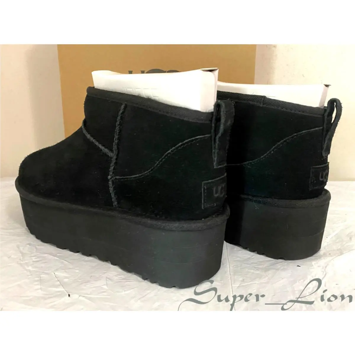 UGG shoes - UGG Australia Ultra Mini Platform - Black 4