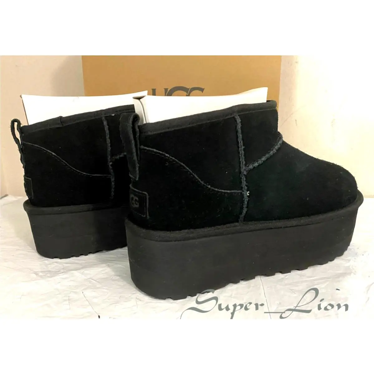 UGG shoes - UGG Australia Ultra Mini Platform - Black 11