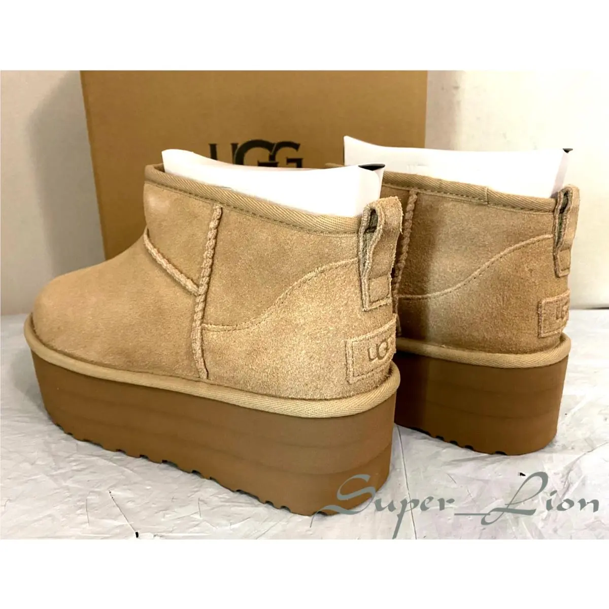 UGG shoes - UGG Australia Ultra Mini Platform - Sand 5