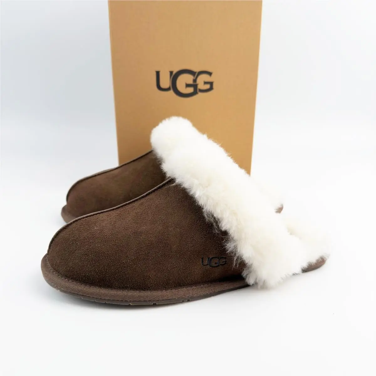 UGG shoes - UGG Scuffette II - Scuffette - Espresso 4