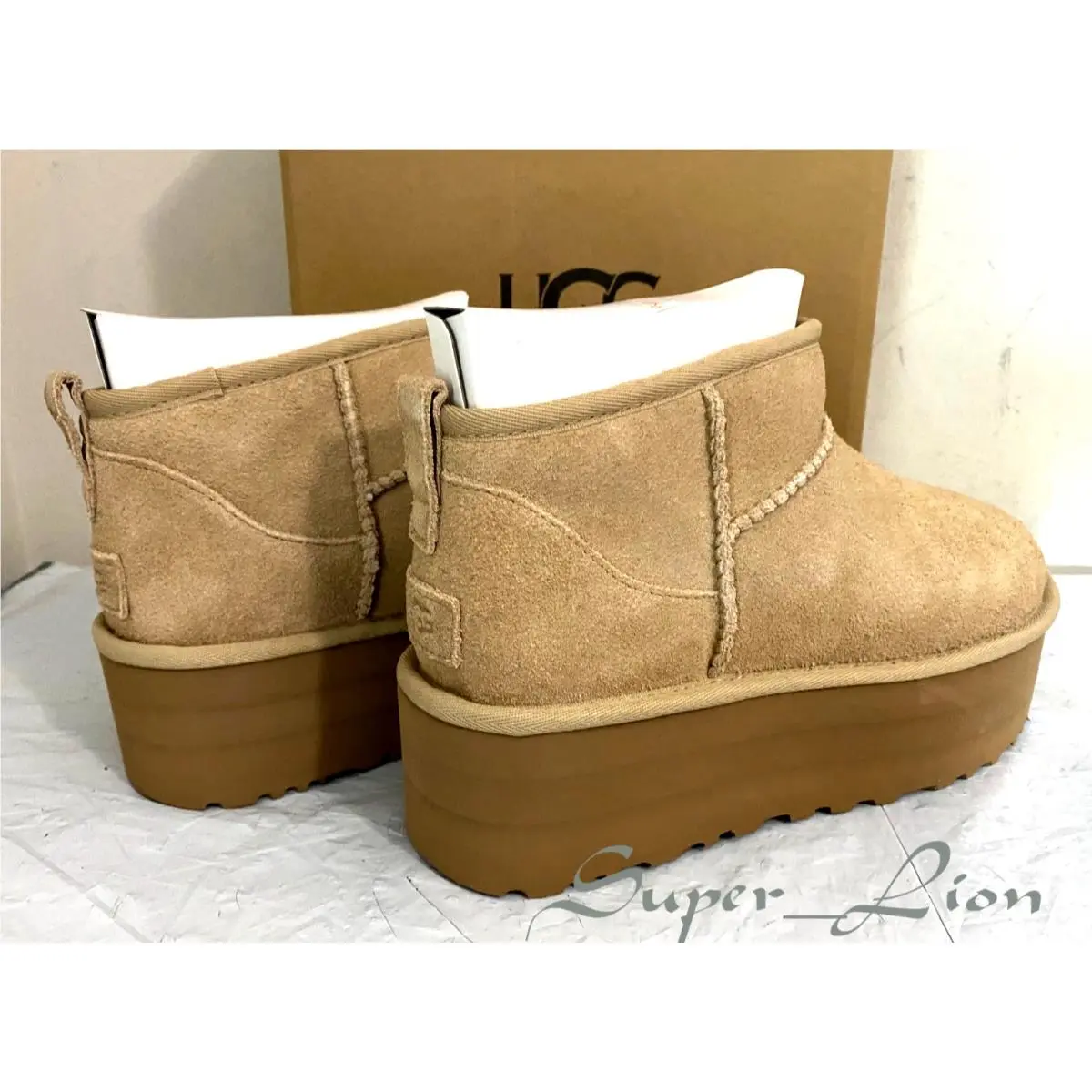 UGG shoes - UGG Australia Ultra Mini Platform - Sand 11